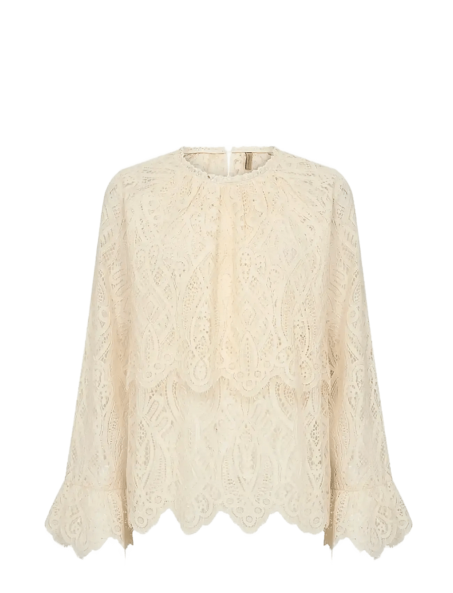 Soyaconcept - SC-VAHIDA - bluzki z długimi rękawami - 1620 cream - 1