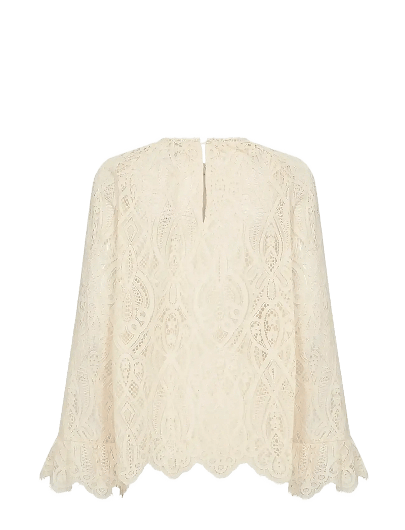 Soyaconcept - SC-VAHIDA - langærmede bluser - 1620 cream - 2