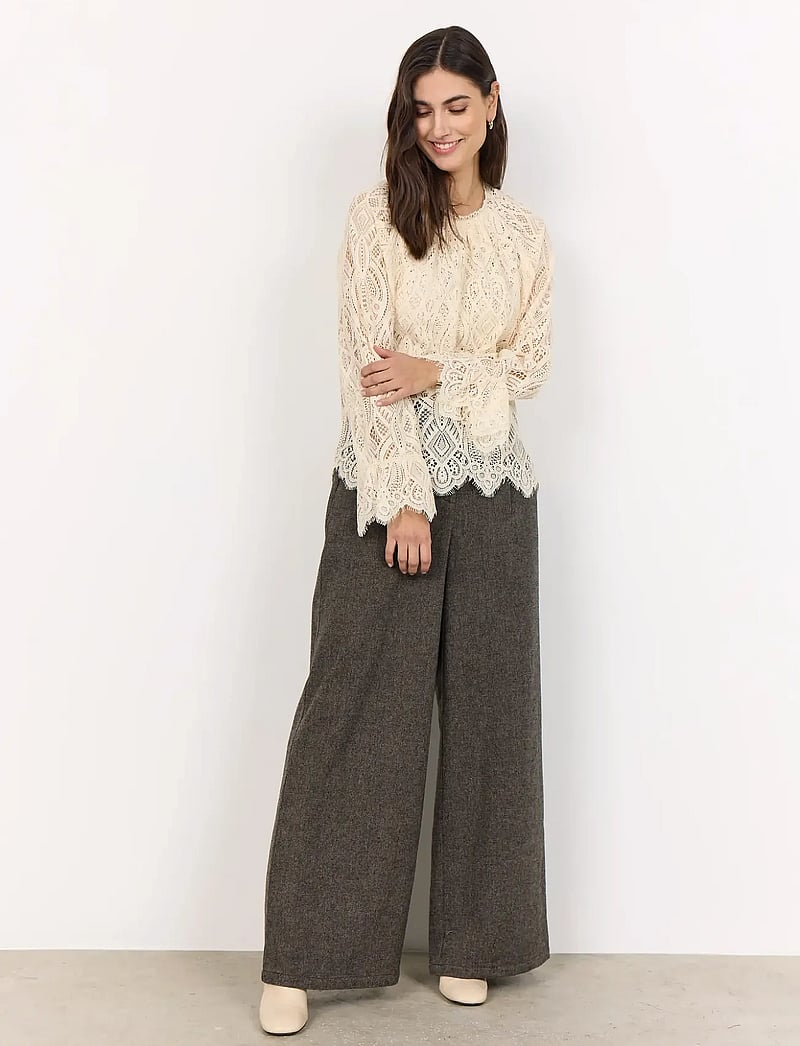 Soyaconcept - SC-VAHIDA - langærmede bluser - 1620 cream - 4