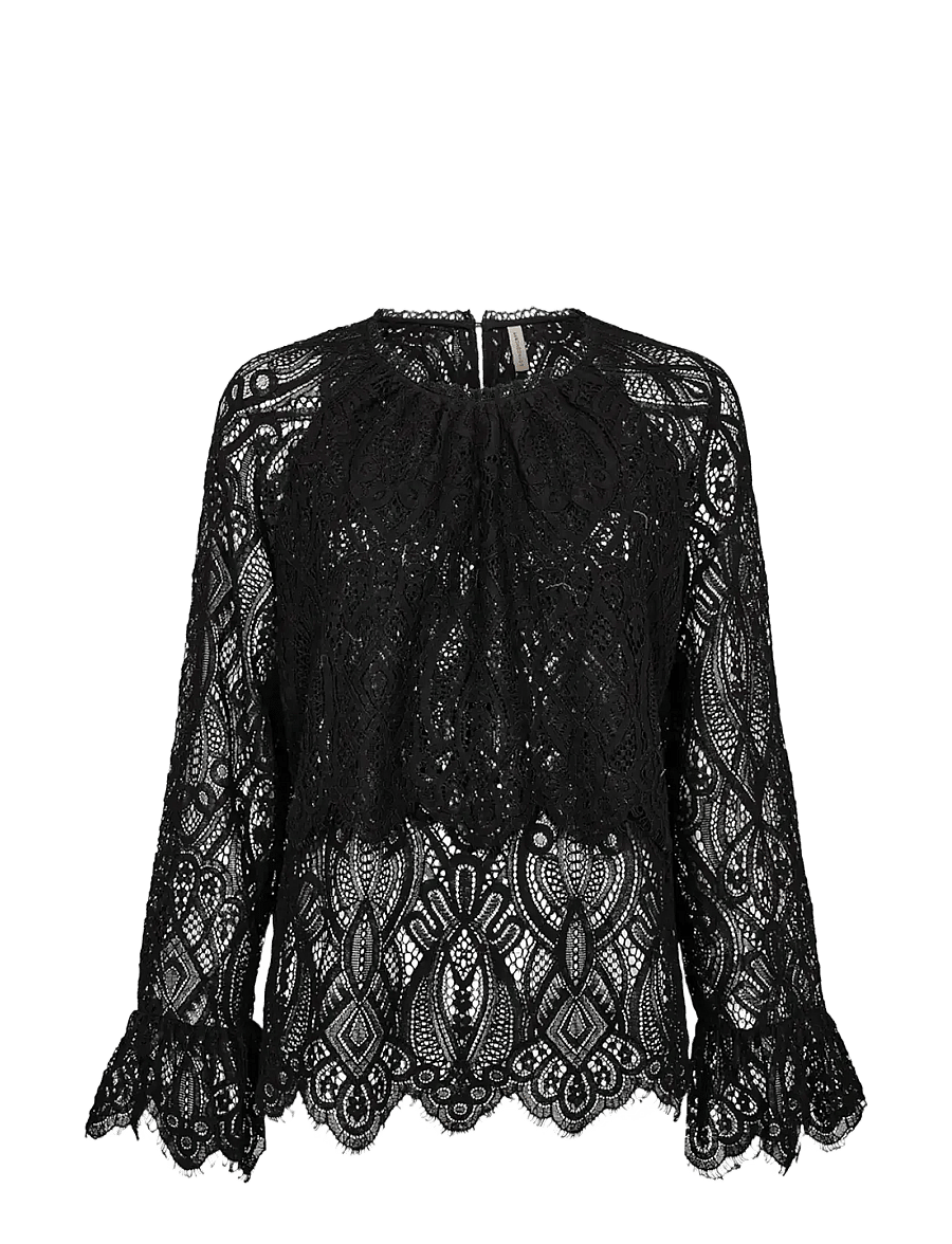Soyaconcept - SC-VAHIDA - blouses met lange mouwen - 9999 black - 1