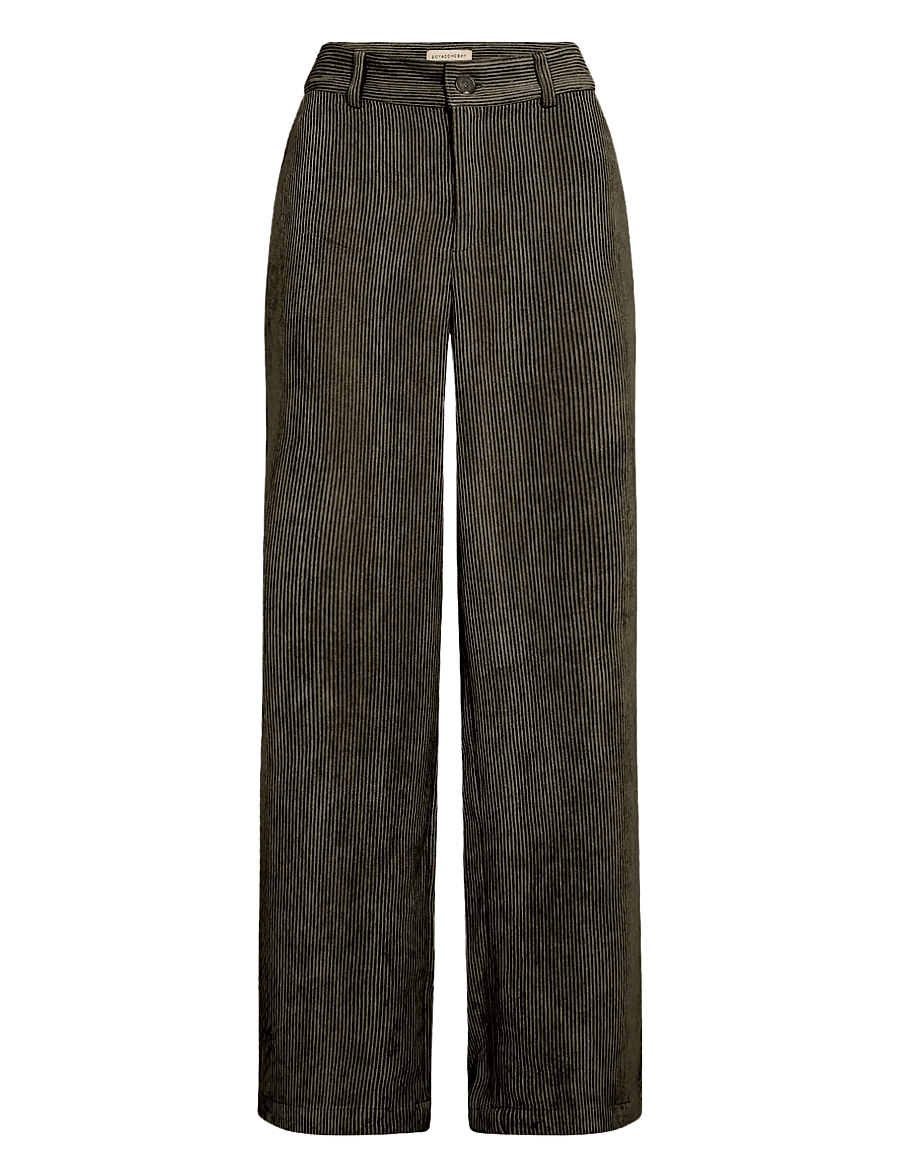 Soyaconcept - SC-BINDI - straight leg trousers - 7974 forest night - 0