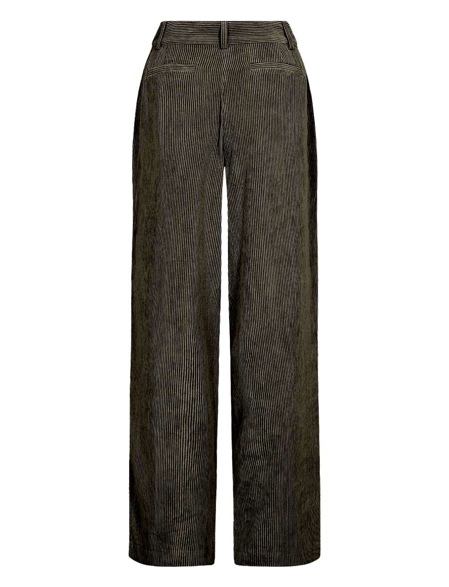 Soyaconcept - SC-BINDI - straight leg trousers - 7974 forest night - 1