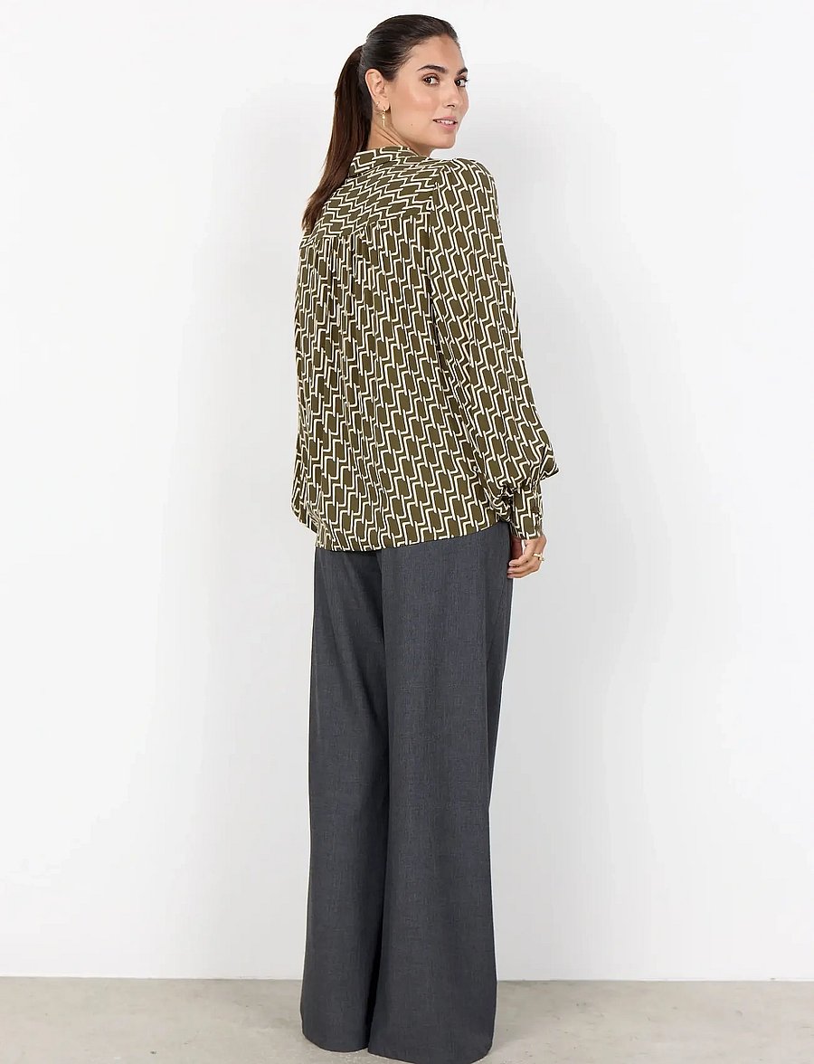 Soyaconcept - SC-VARLA - chemises à manches longues - 7965c dark olive combi - 3