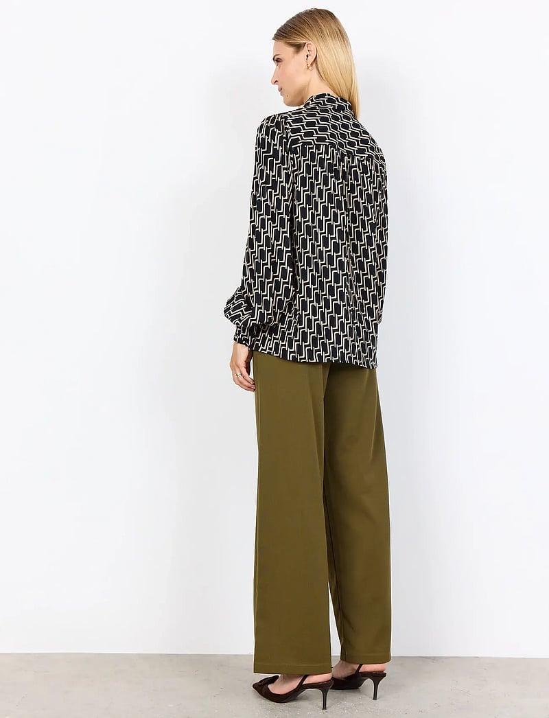 Soyaconcept - SC-VARLA - langærmede skjorter - 9999 black combi - 3