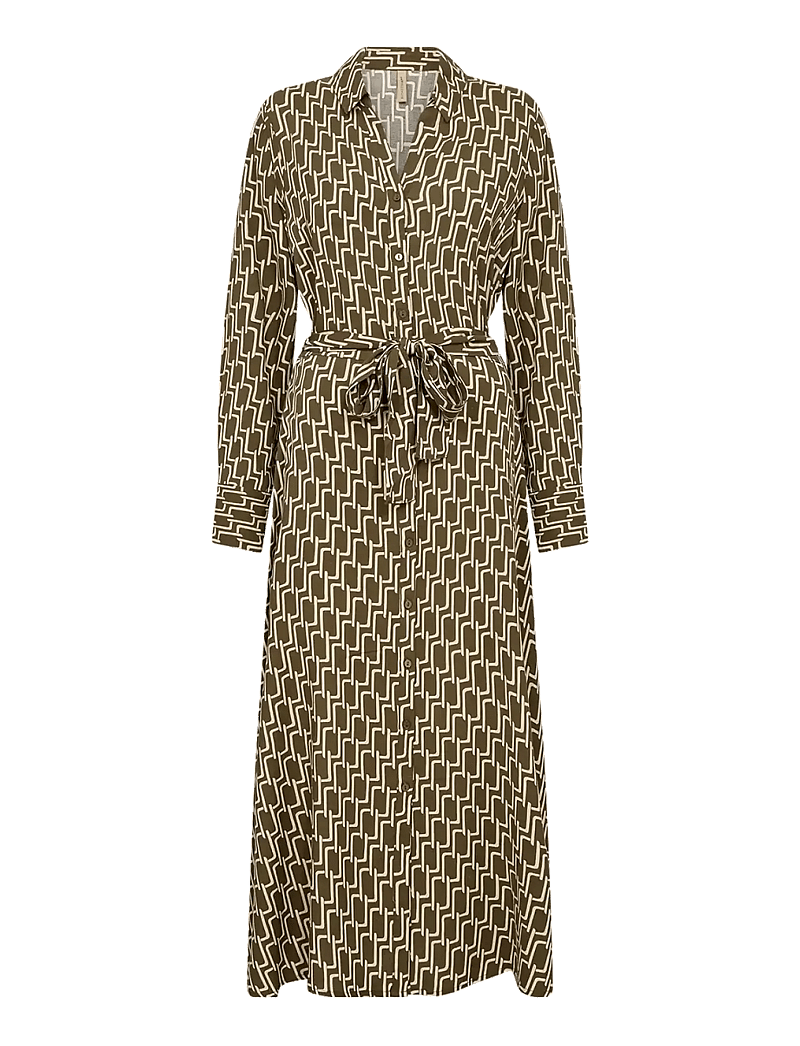 Soyaconcept - SC-VARLA - skjortekjoler - 7965c dark olive combi - 1