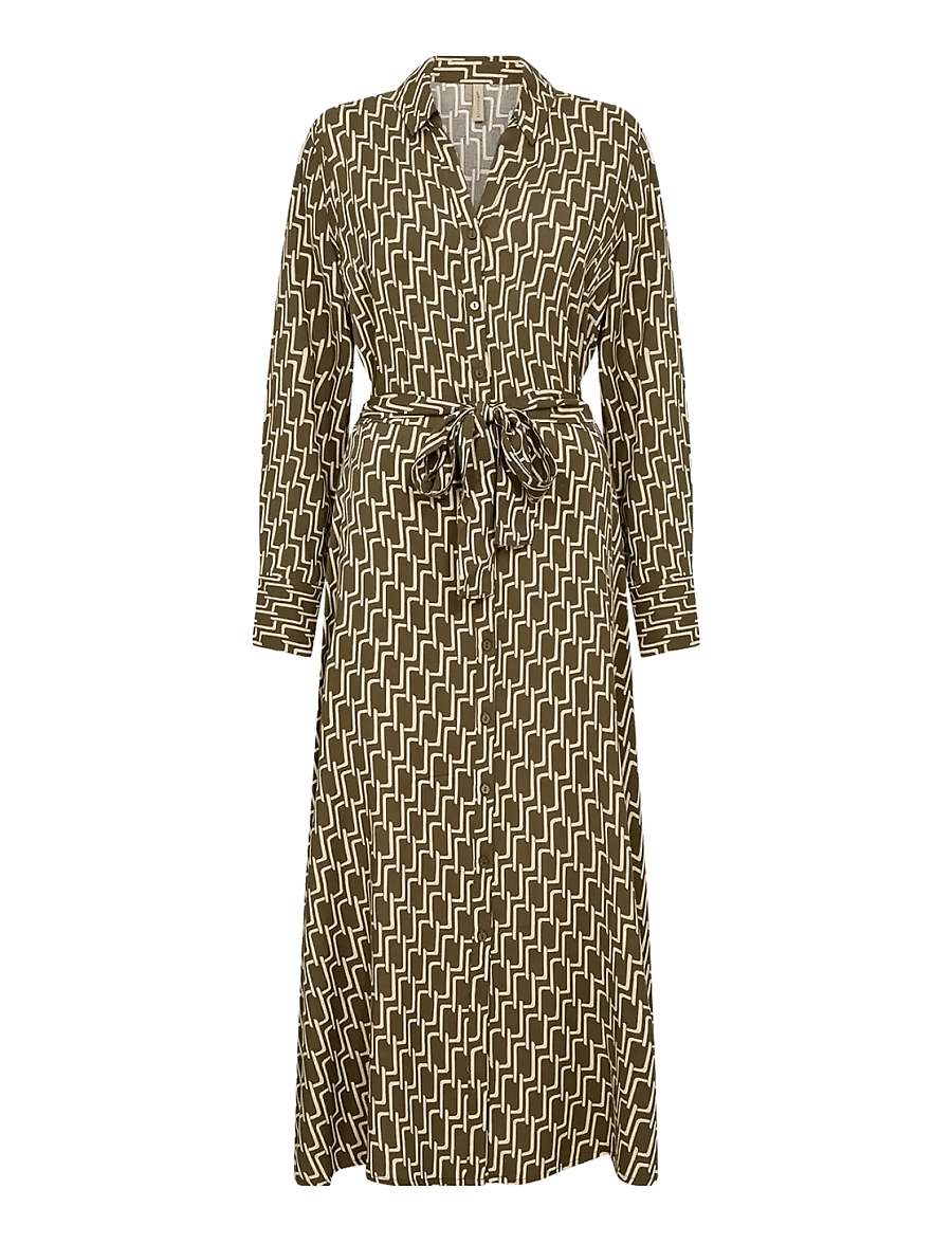 Soyaconcept - SC-VARLA - hemdkleider - 7965c dark olive combi - 1