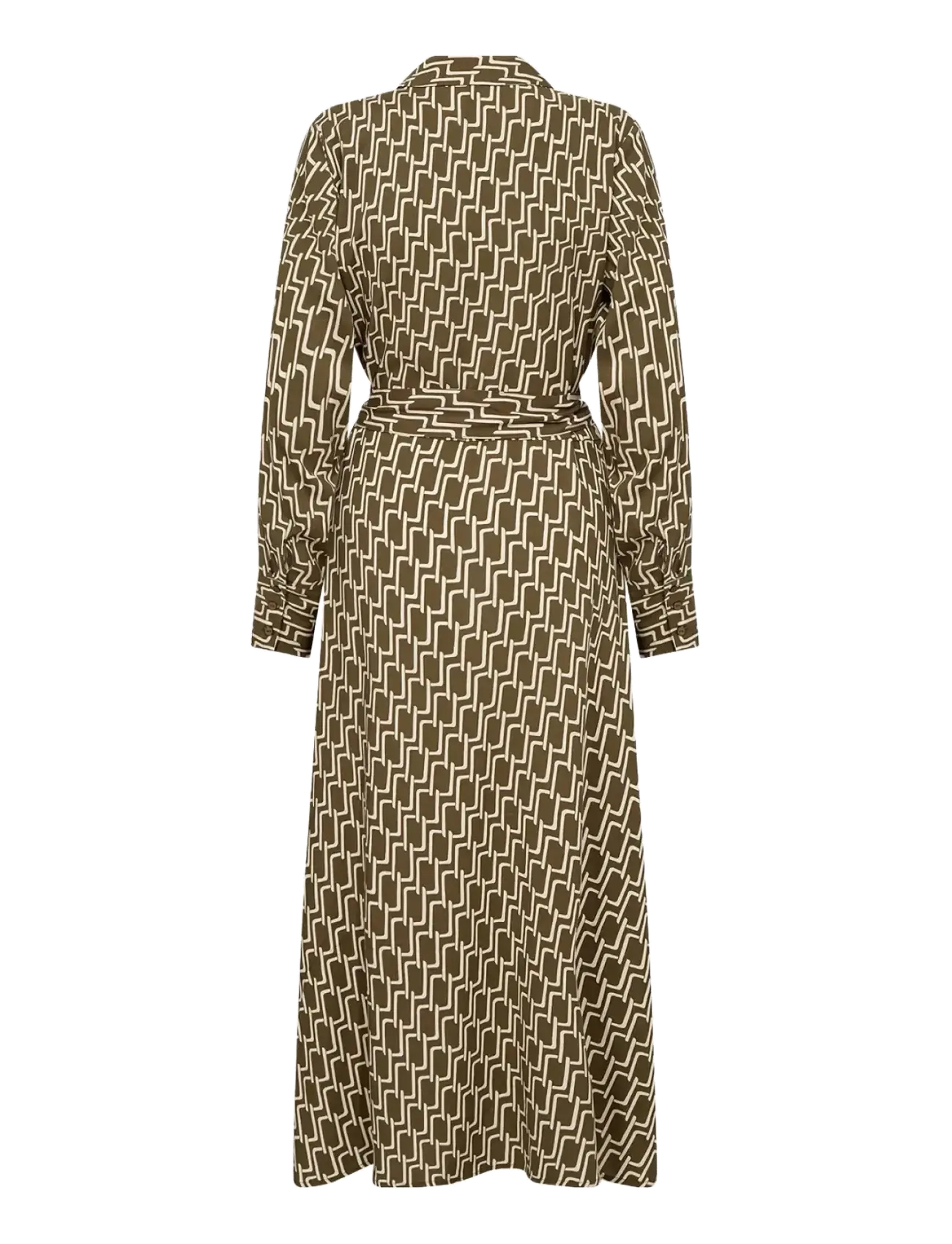 Soyaconcept - SC-VARLA - shirt dresses - 7965c dark olive combi - 2