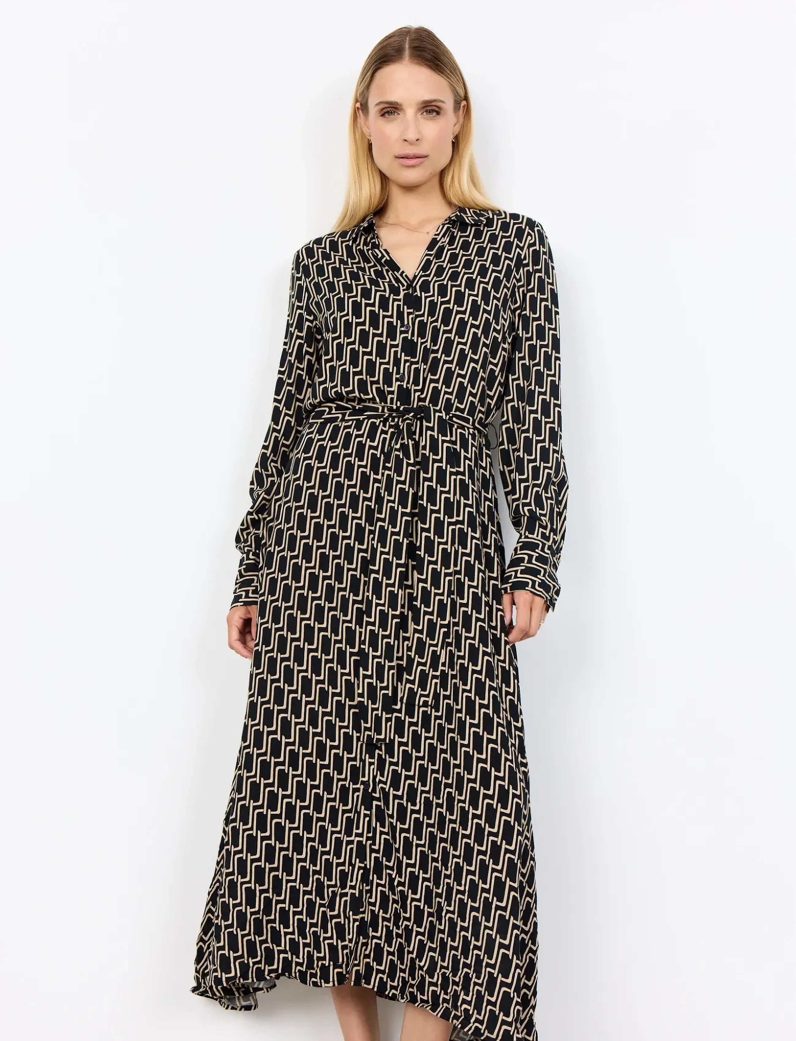Soyaconcept SC-VARLA - Hemdkleider - 9999 BLACK COMBI / multi