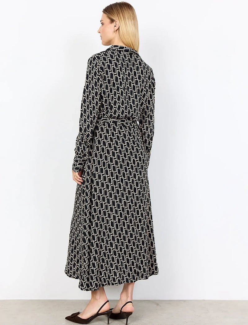 Soyaconcept - SC-VARLA - skjortekjoler - 9999 black combi - 3