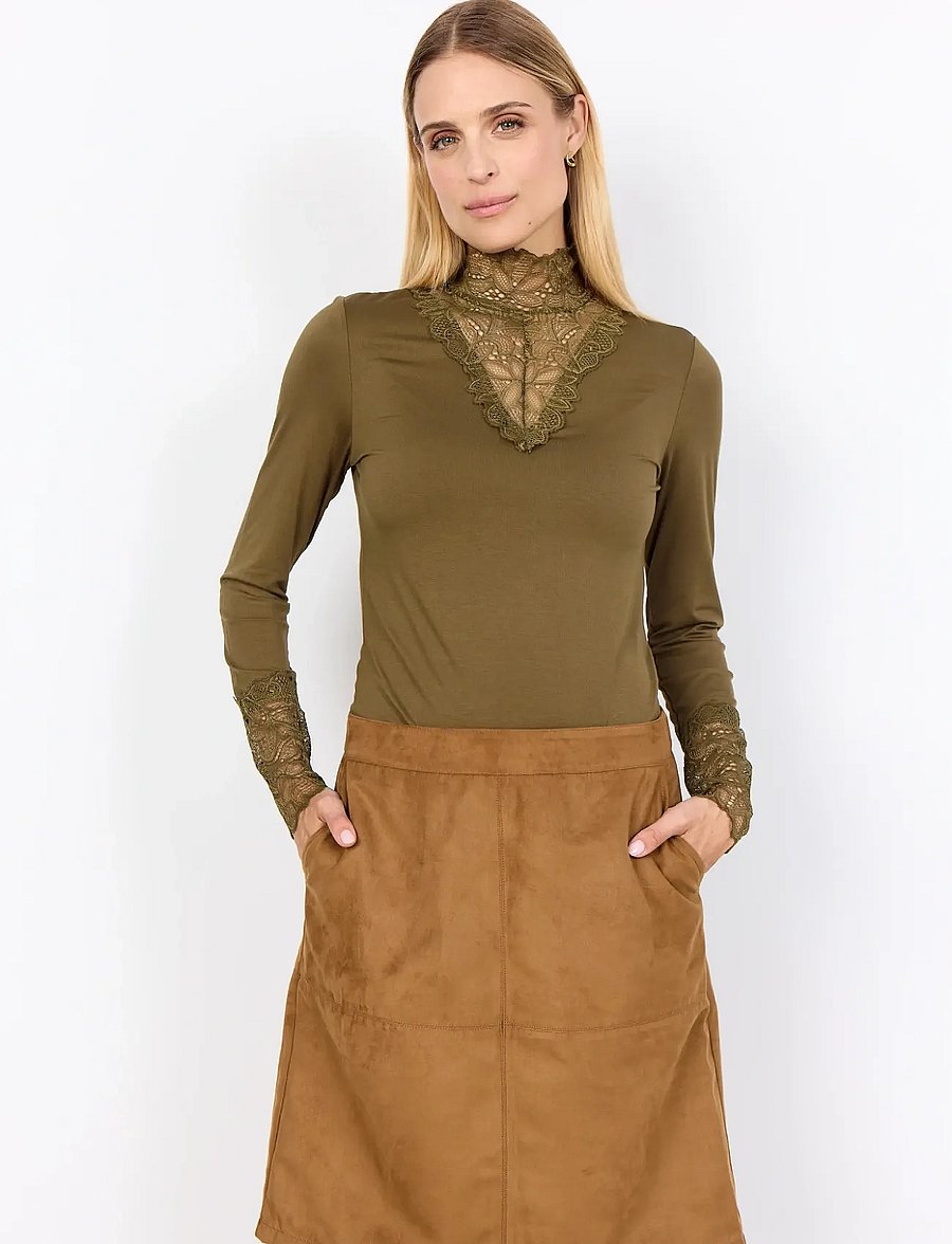 Soyaconcept - SC-VESNA - kurze röcke - 8404 desert brown - 0