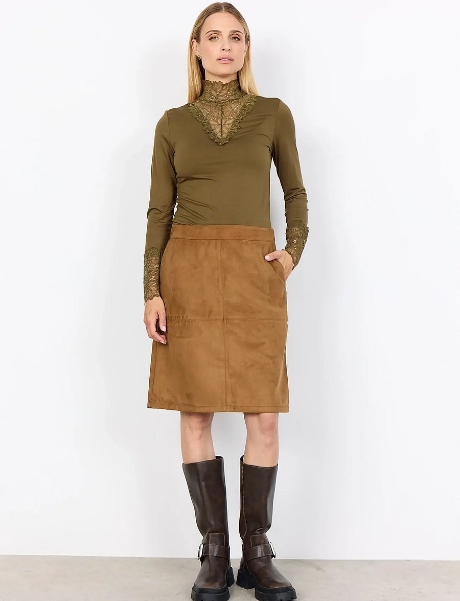 Soyaconcept - SC-VESNA - kurze röcke - 8404 desert brown - 4