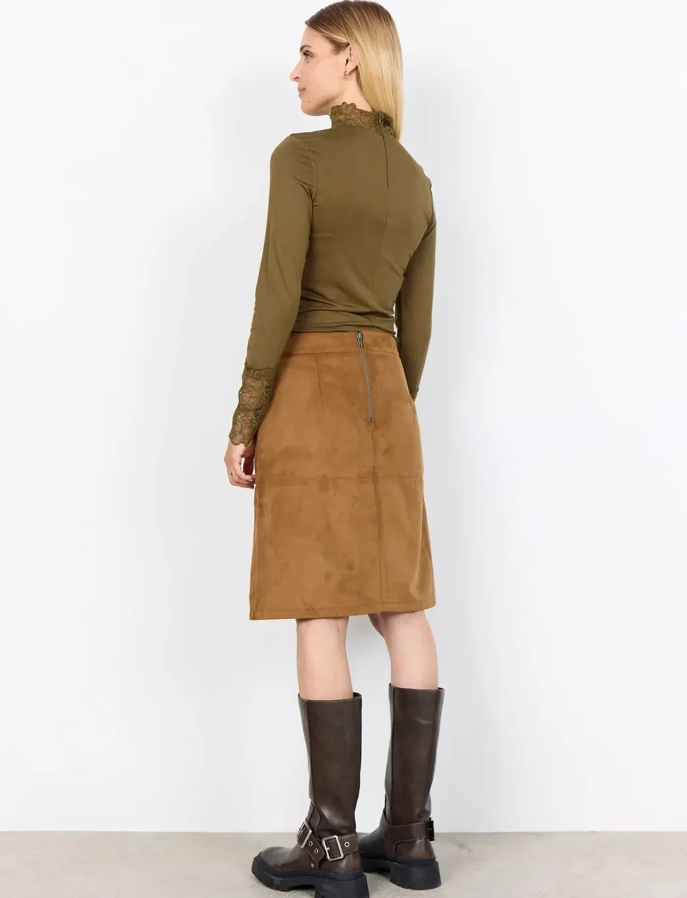 Soyaconcept - SC-VESNA - korta kjolar - 8404 desert brown - 5