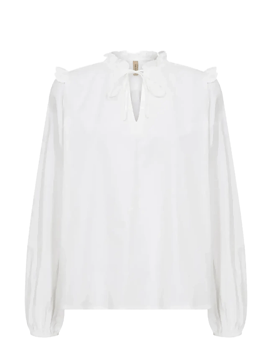 Soyaconcept - SC-NETTI - langärmlige hemden - 1000 white - 1