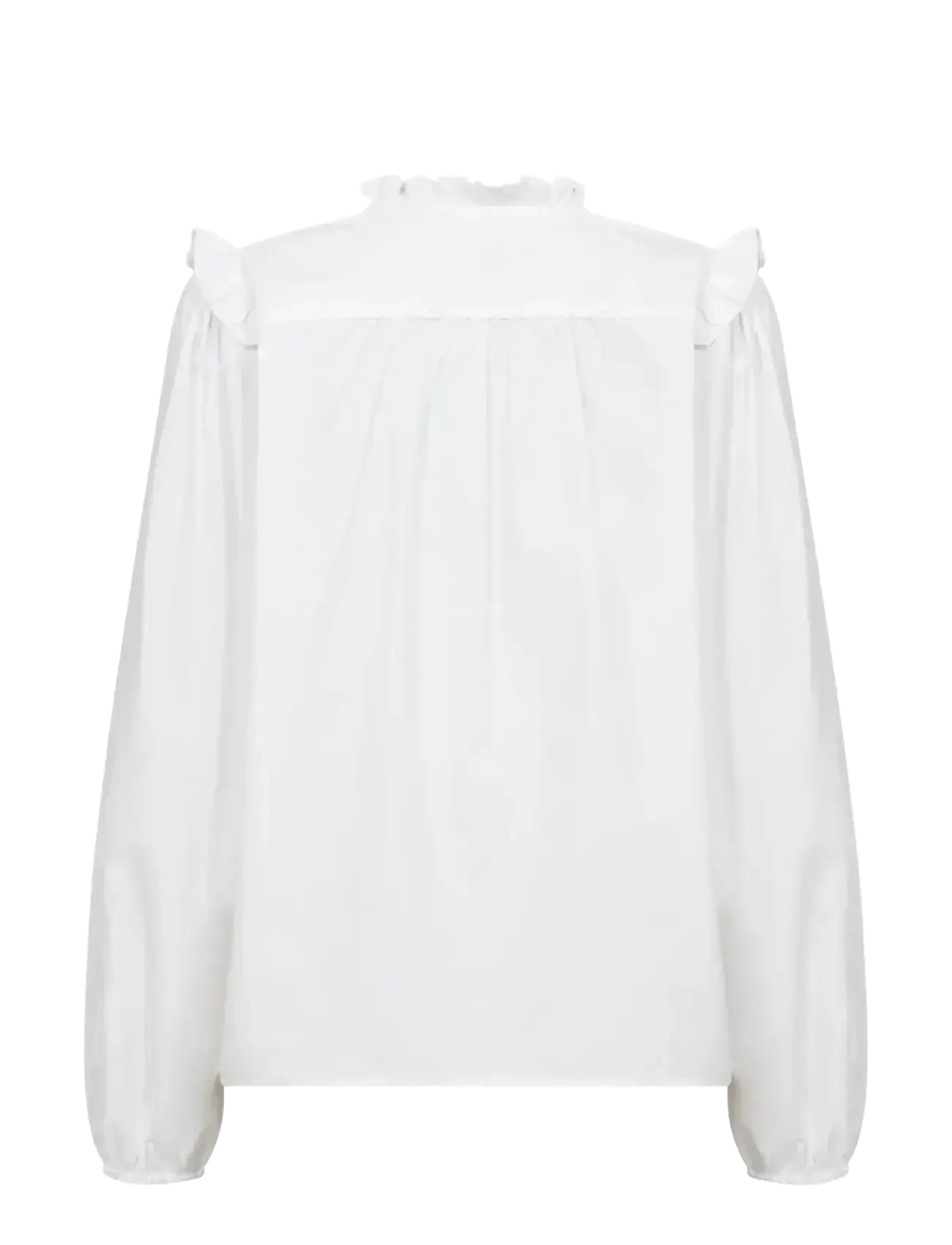 Soyaconcept - SC-NETTI - langærmede bluser - 1000 white - 2