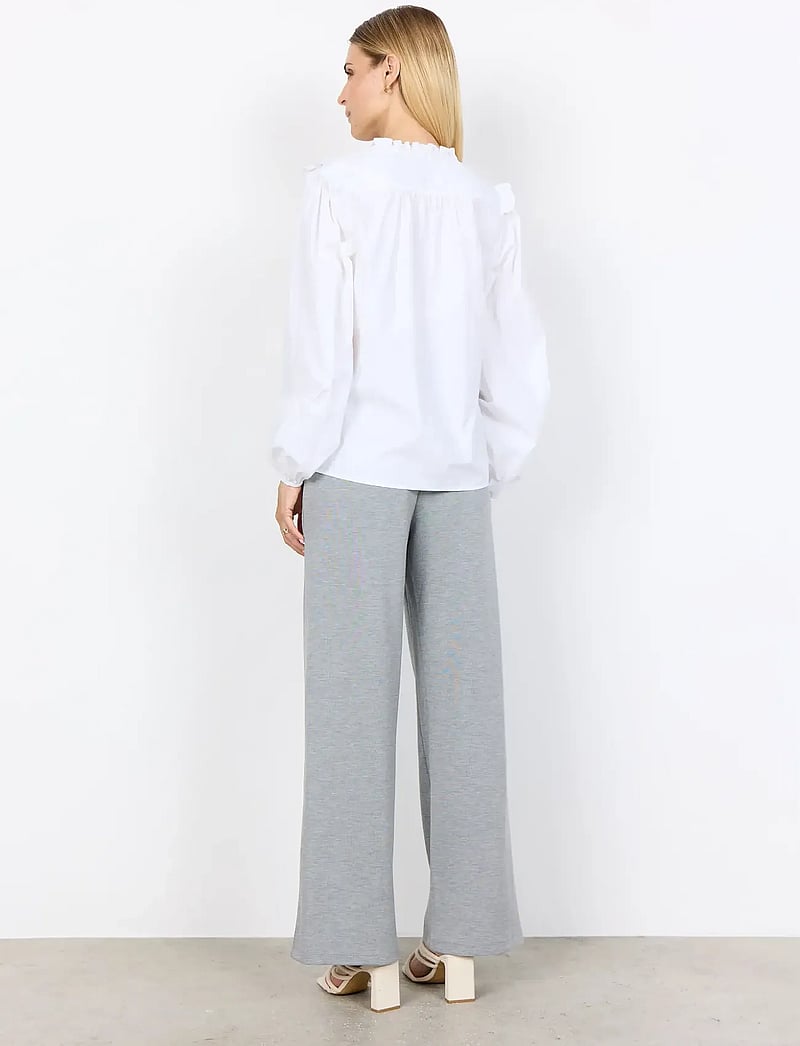 Soyaconcept - SC-NETTI - langärmlige hemden - 1000 white - 3