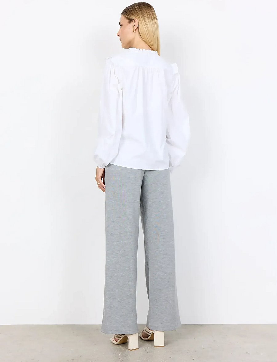 Soyaconcept - SC-NETTI - langärmlige hemden - 1000 white - 3