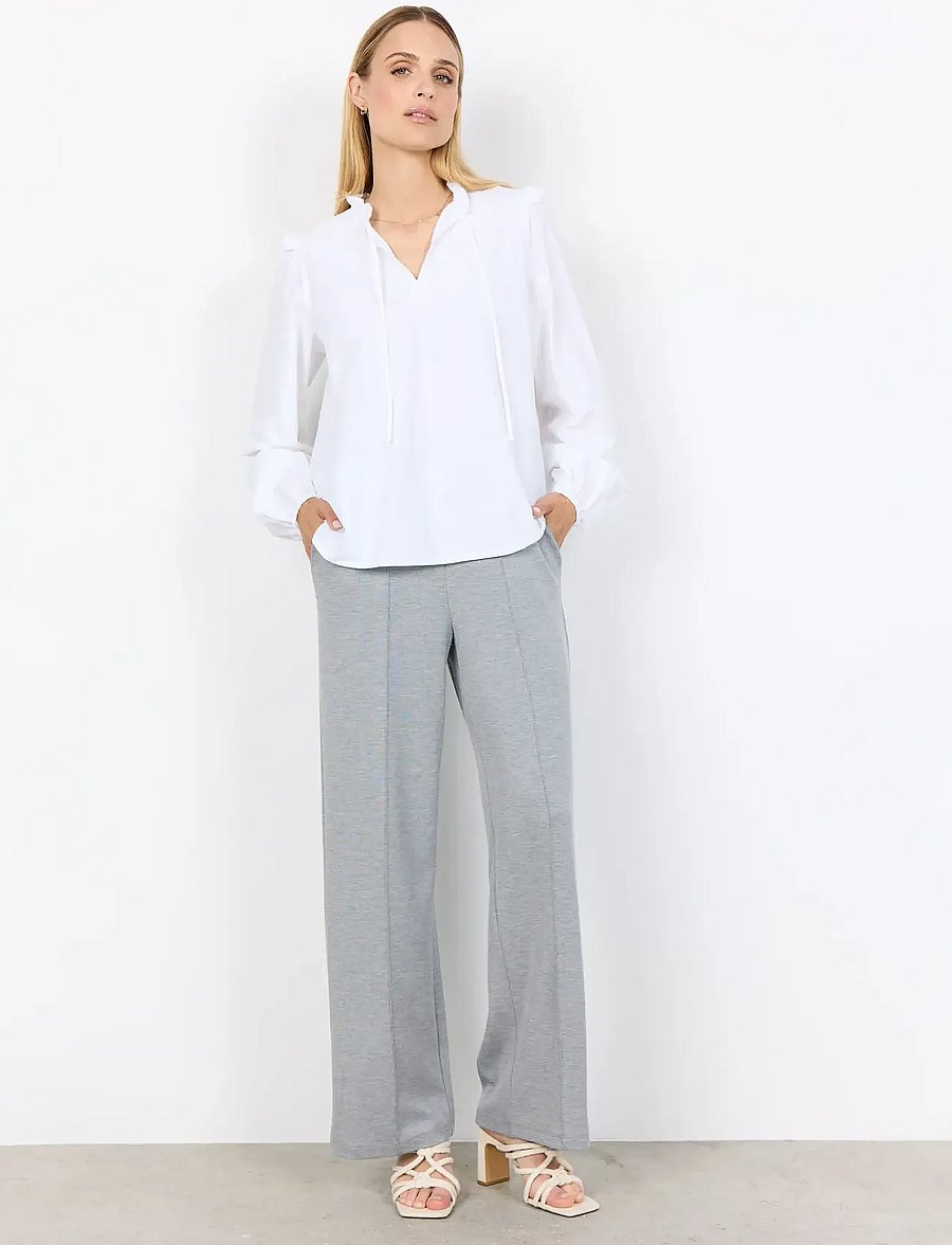 Soyaconcept - SC-NETTI - langärmlige hemden - 1000 white - 4