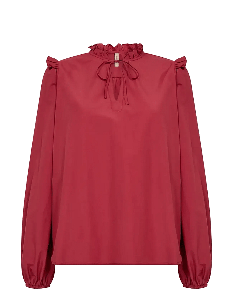 Soyaconcept - SC-NETTI - langärmlige hemden - 4780 red - 0