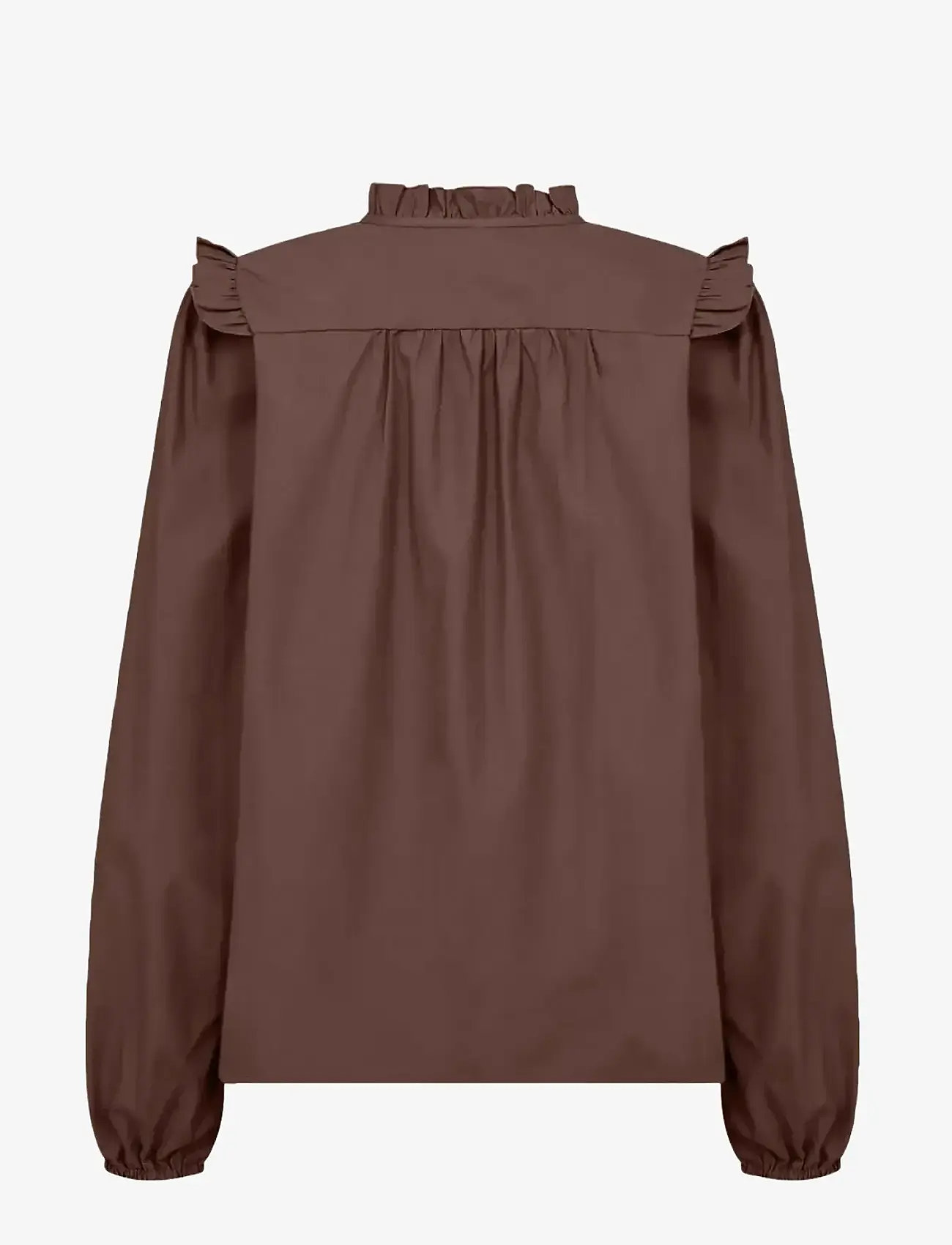 Soyaconcept - SC-NETTI - pikkade varrukatega pluusid - 8694 hot fudge - 1