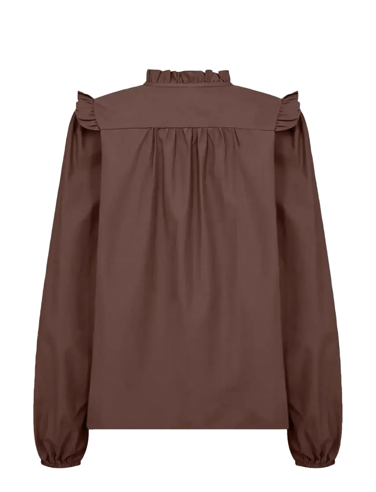 Soyaconcept - SC-NETTI - langärmlige hemden - 8694 hot fudge - 1