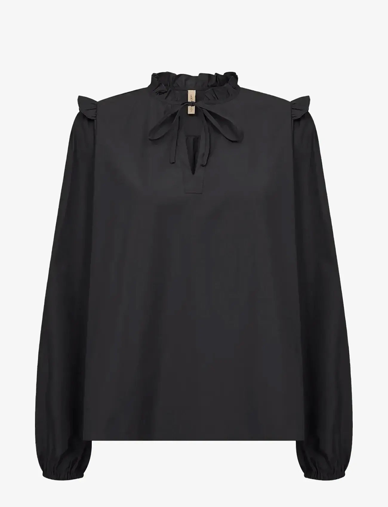 Soyaconcept - SC-NETTI - langärmlige blusen - 9999 black - 0