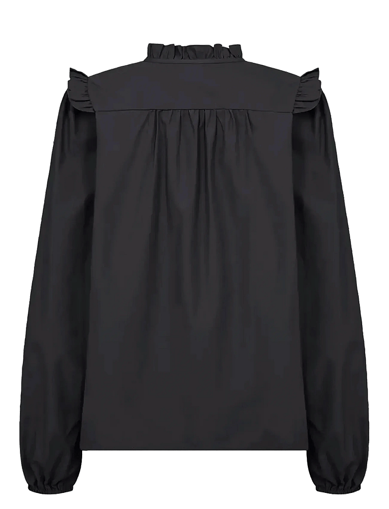 Soyaconcept - SC-NETTI - langärmlige hemden - 9999 black - 1