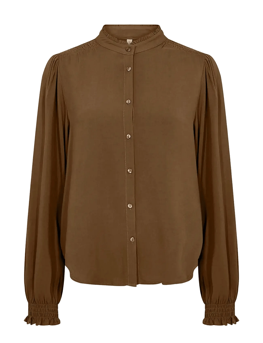 Soyaconcept - SC-RADIA - langärmlige hemden - 7965 dark olive - 1