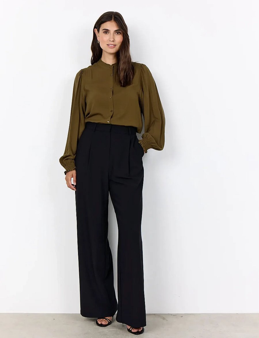 Soyaconcept - SC-RADIA - langärmlige hemden - 7965 dark olive - 4