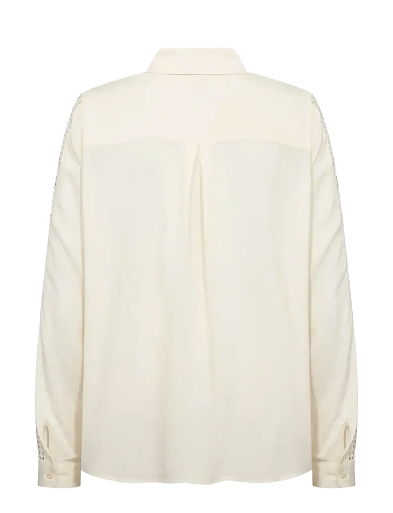 Soyaconcept - SC-RADIA - pitkähihaiset kauluspaidat - 1620 cream - 2