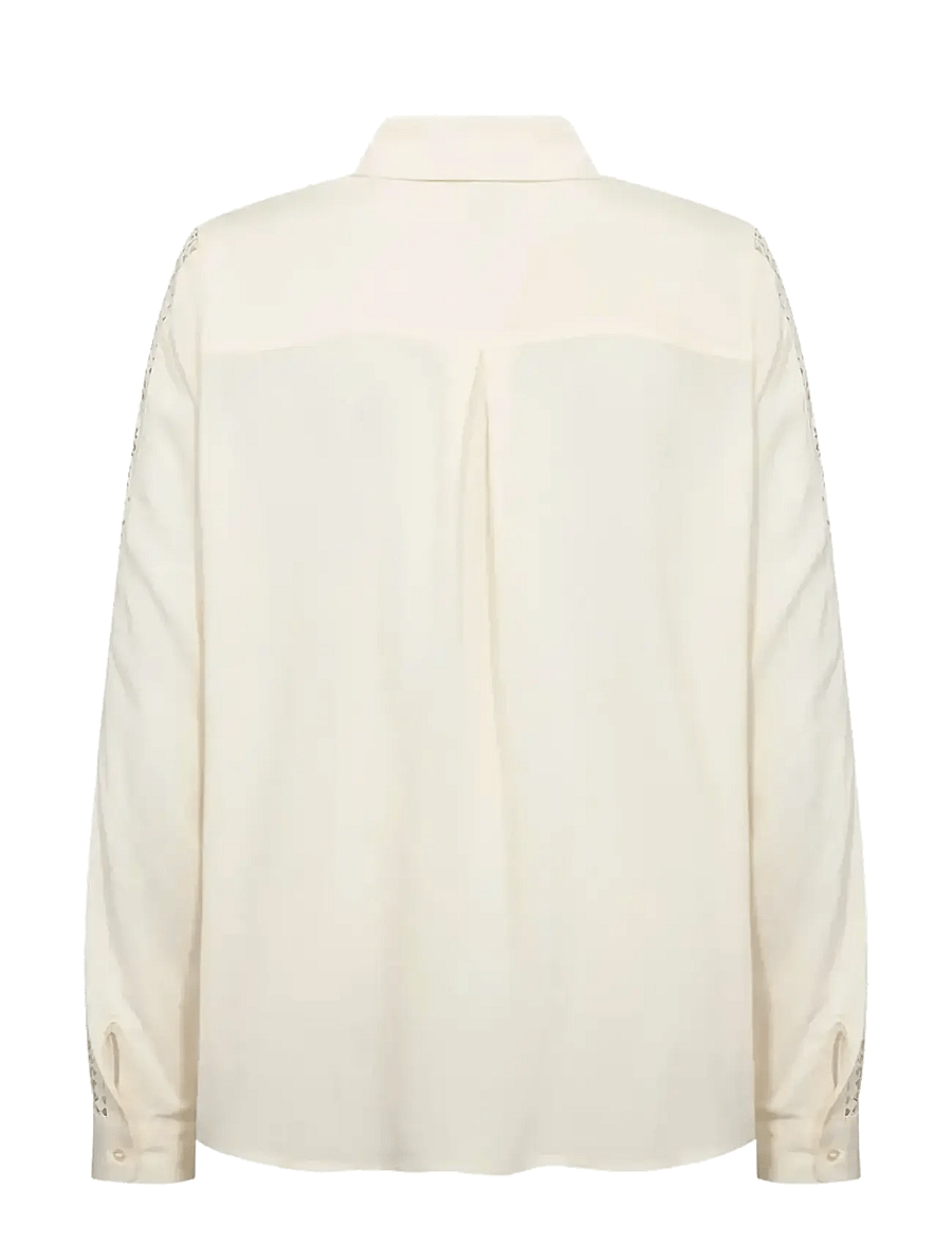 Soyaconcept - SC-RADIA - langærmede skjorter - 1620 cream - 2