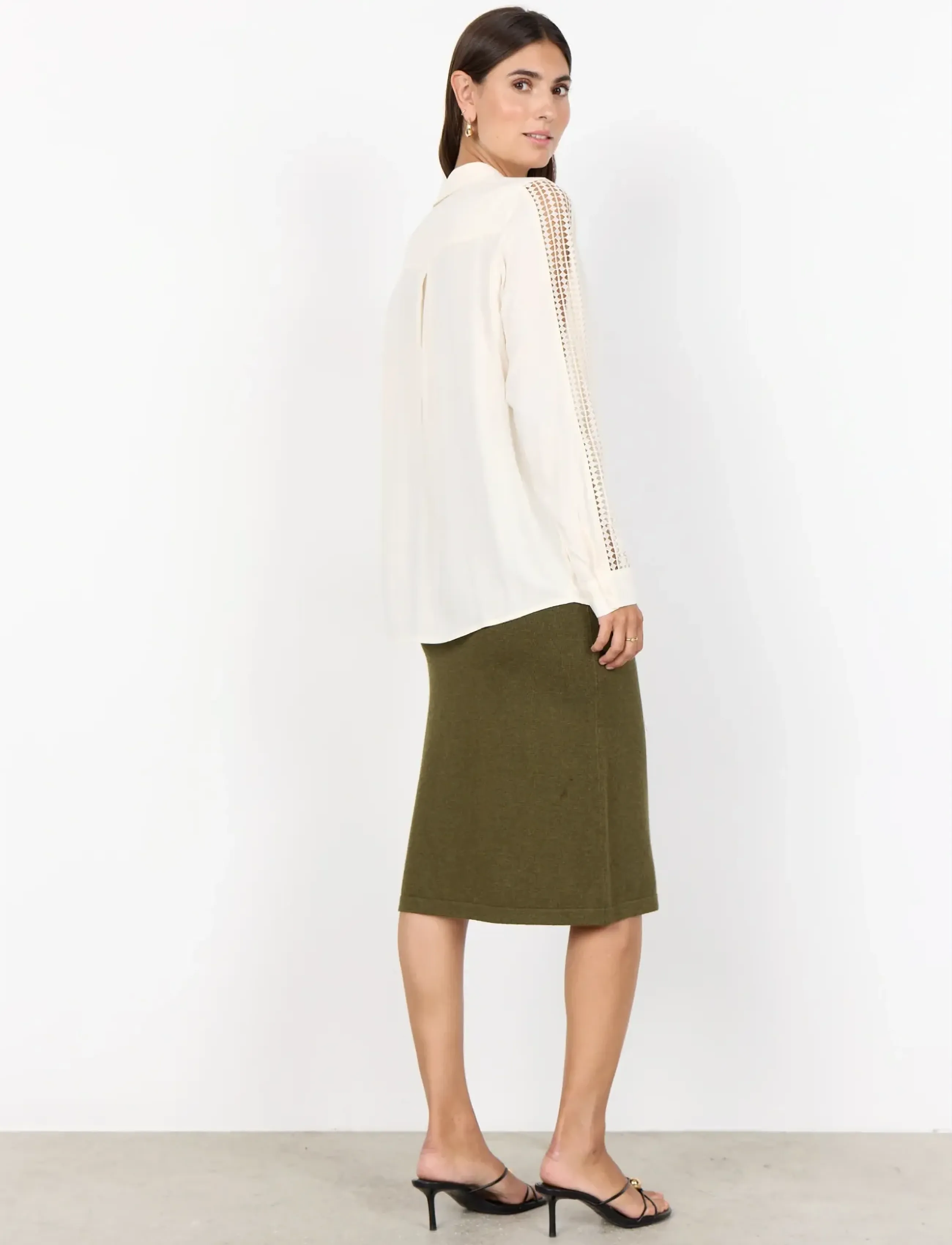 Soyaconcept - SC-RADIA - langärmlige hemden - 1620 cream - 3