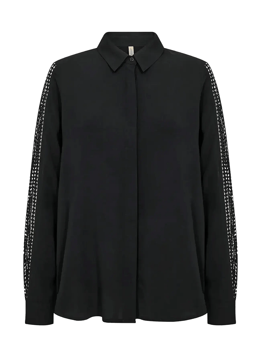 Soyaconcept - SC-RADIA - langärmlige hemden - 9999 black - 1
