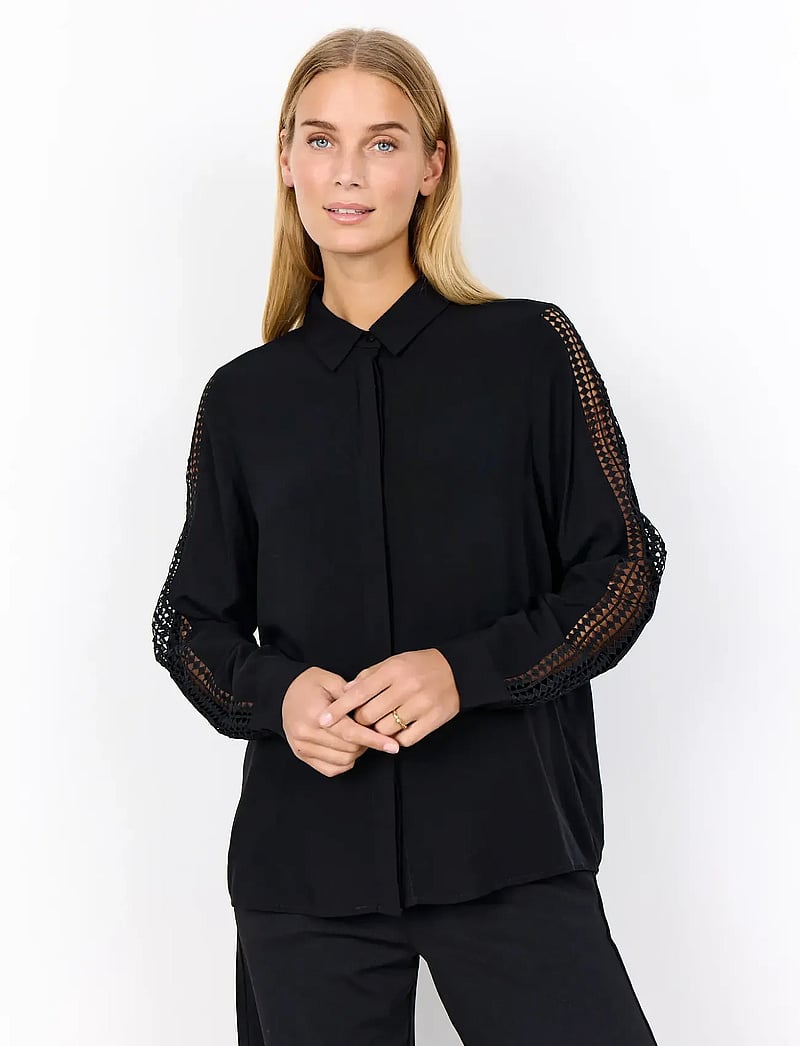 Soyaconcept - SC-RADIA - langärmlige hemden - 9999 black - 0