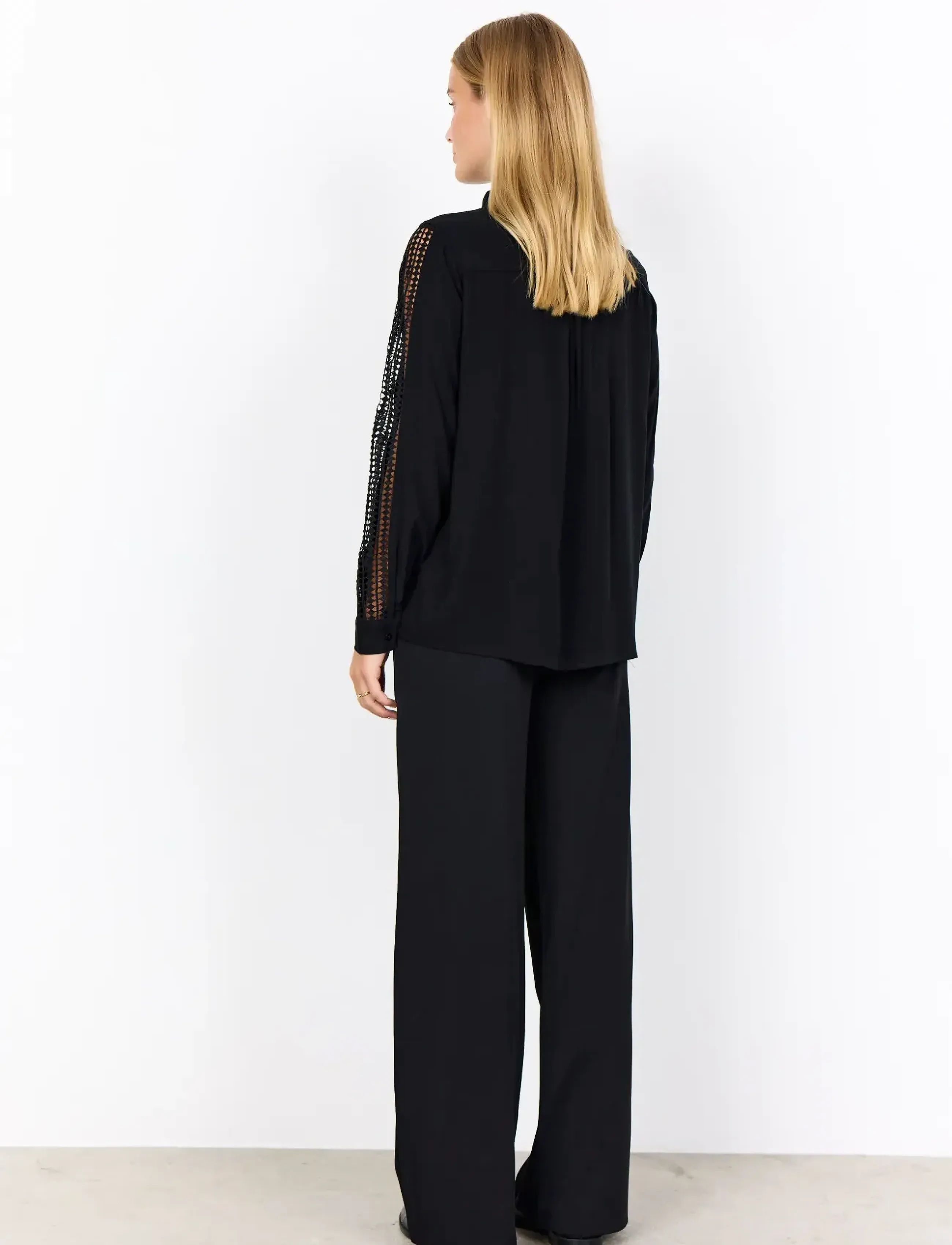 Soyaconcept - SC-RADIA - langärmlige hemden - 9999 black - 3