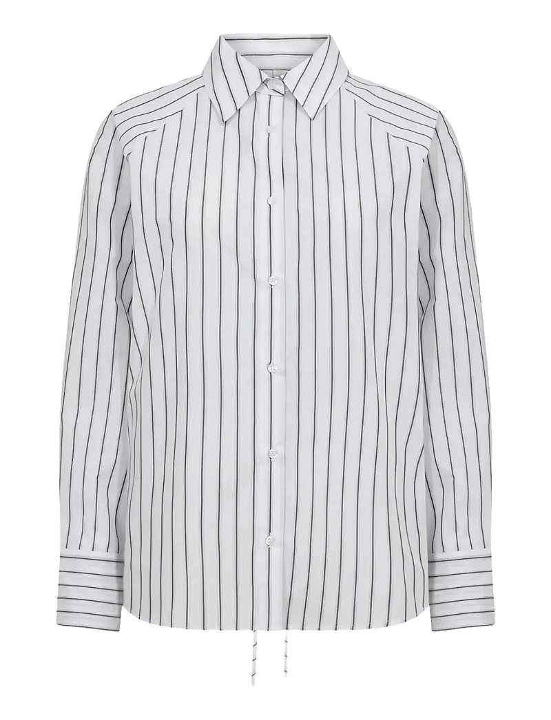 Soyaconcept - SC-VALENTINA - langærmede skjorter - 1000 white combi - 0