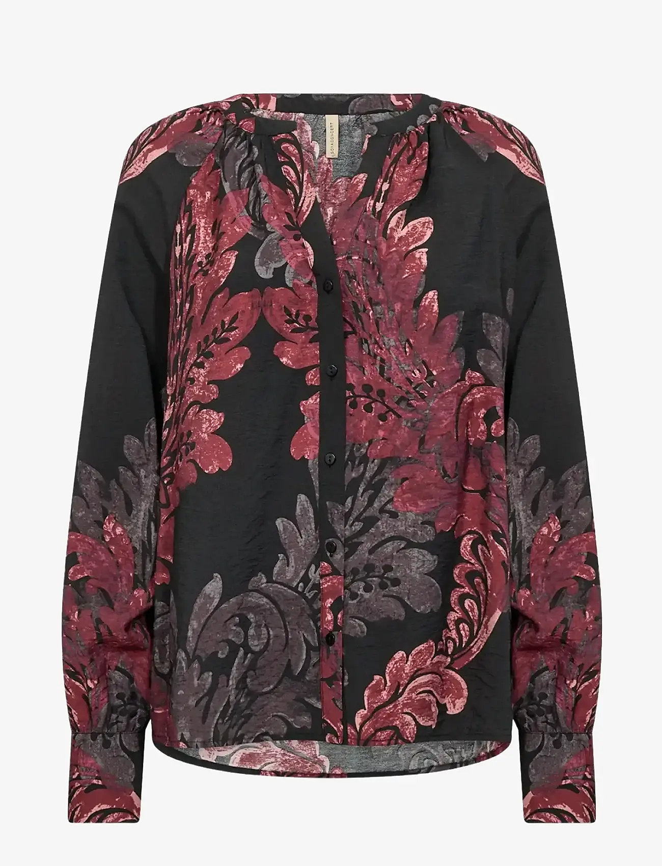 Soyaconcept - SC-VAIKE - blouses met lange mouwen - 4780c red combi - 1