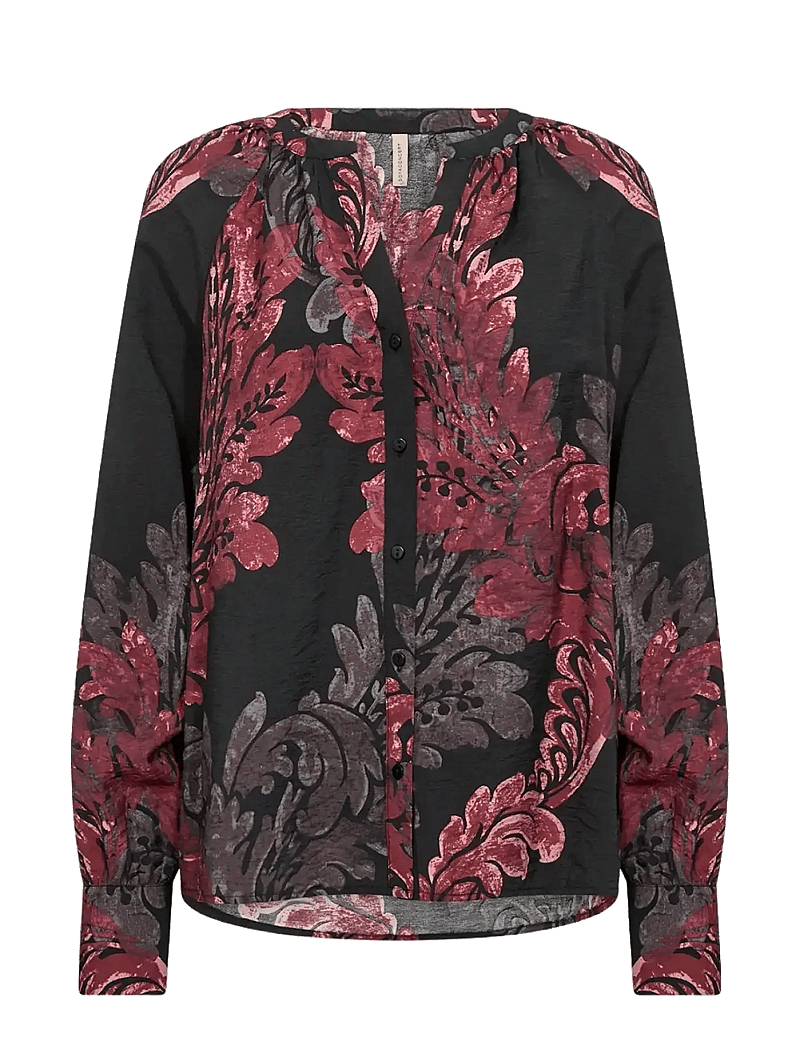 Soyaconcept - SC-VAIKE - blouses met lange mouwen - 4780c red combi - 1