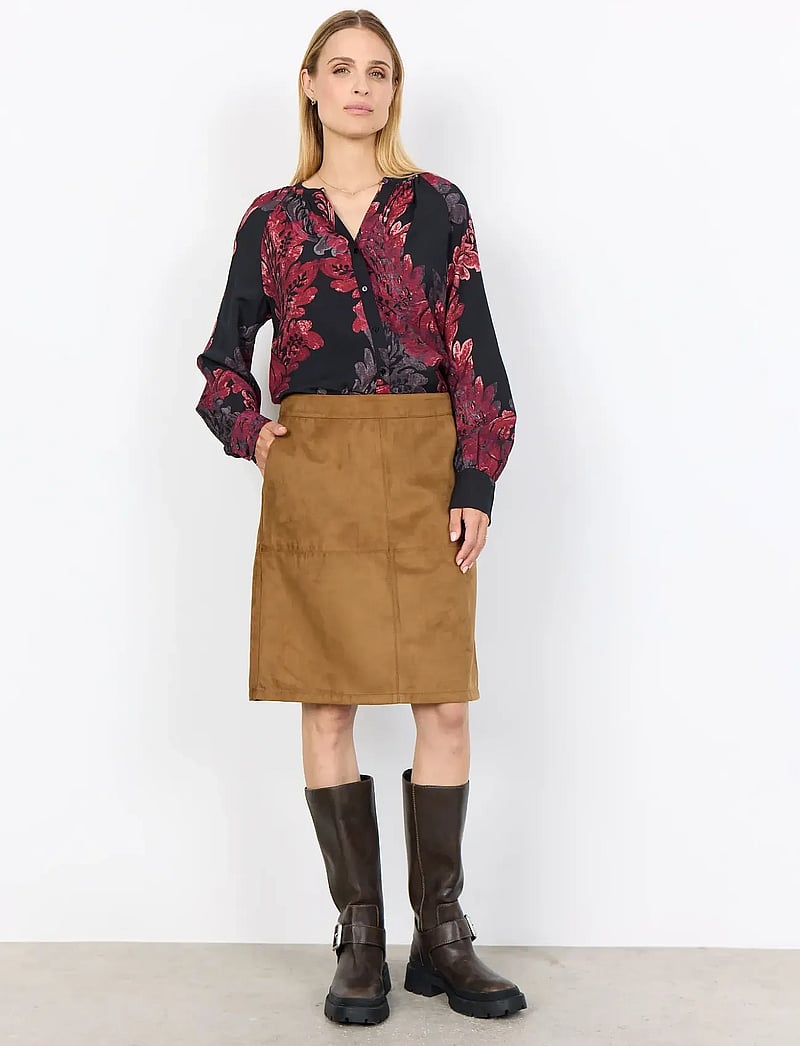 Soyaconcept - SC-VAIKE - blouses met lange mouwen - 4780c red combi - 4