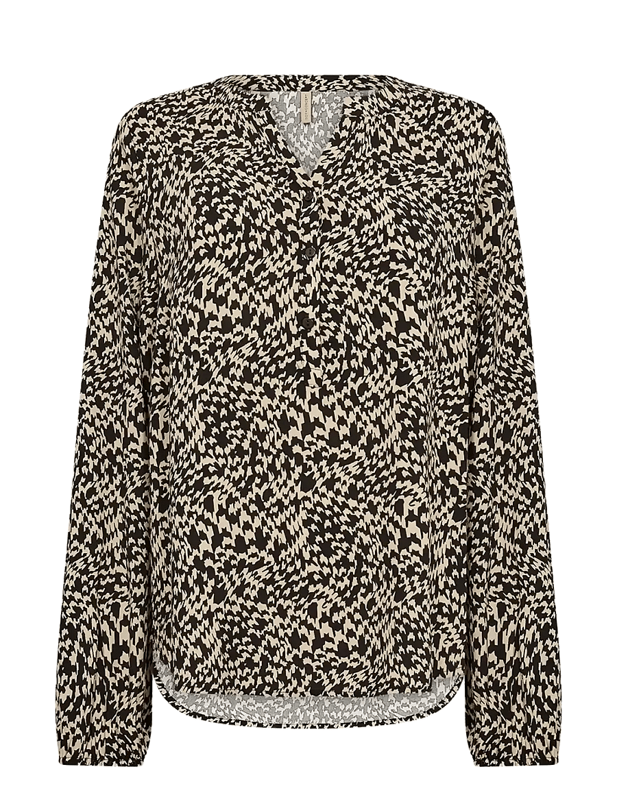Soyaconcept - SC-VAN - pikkade varrukatega pluusid - 9999 black combi - 1
