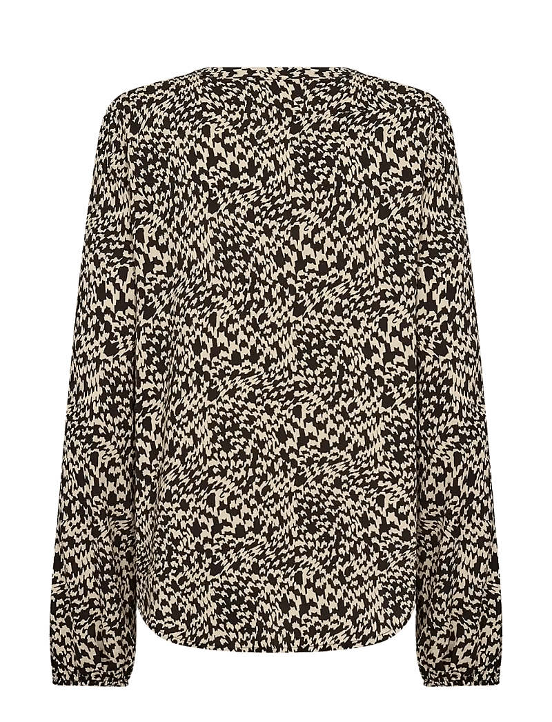 Soyaconcept - SC-VAN - langærmede bluser - 9999 black combi - 2