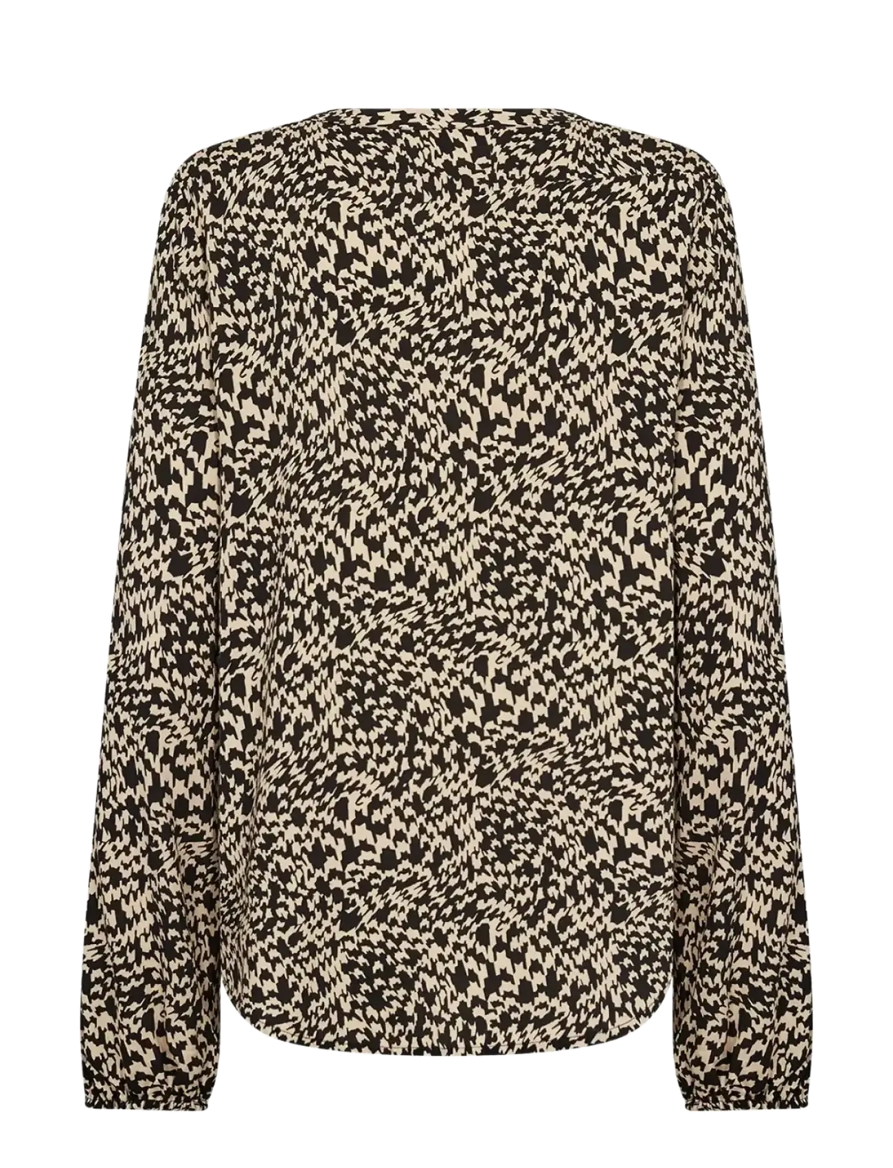 Soyaconcept - SC-VAN - langermede bluser - 9999 black combi - 2