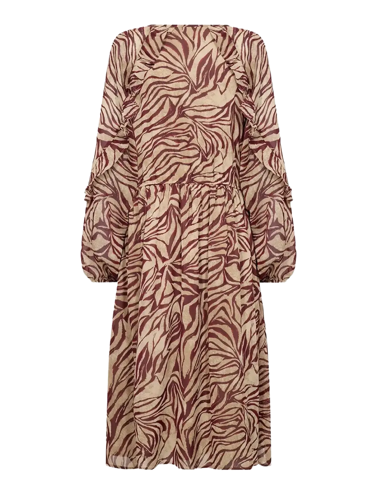 Soyaconcept - SC-VALBORG - midiklänningar - 4780c red combi - 2