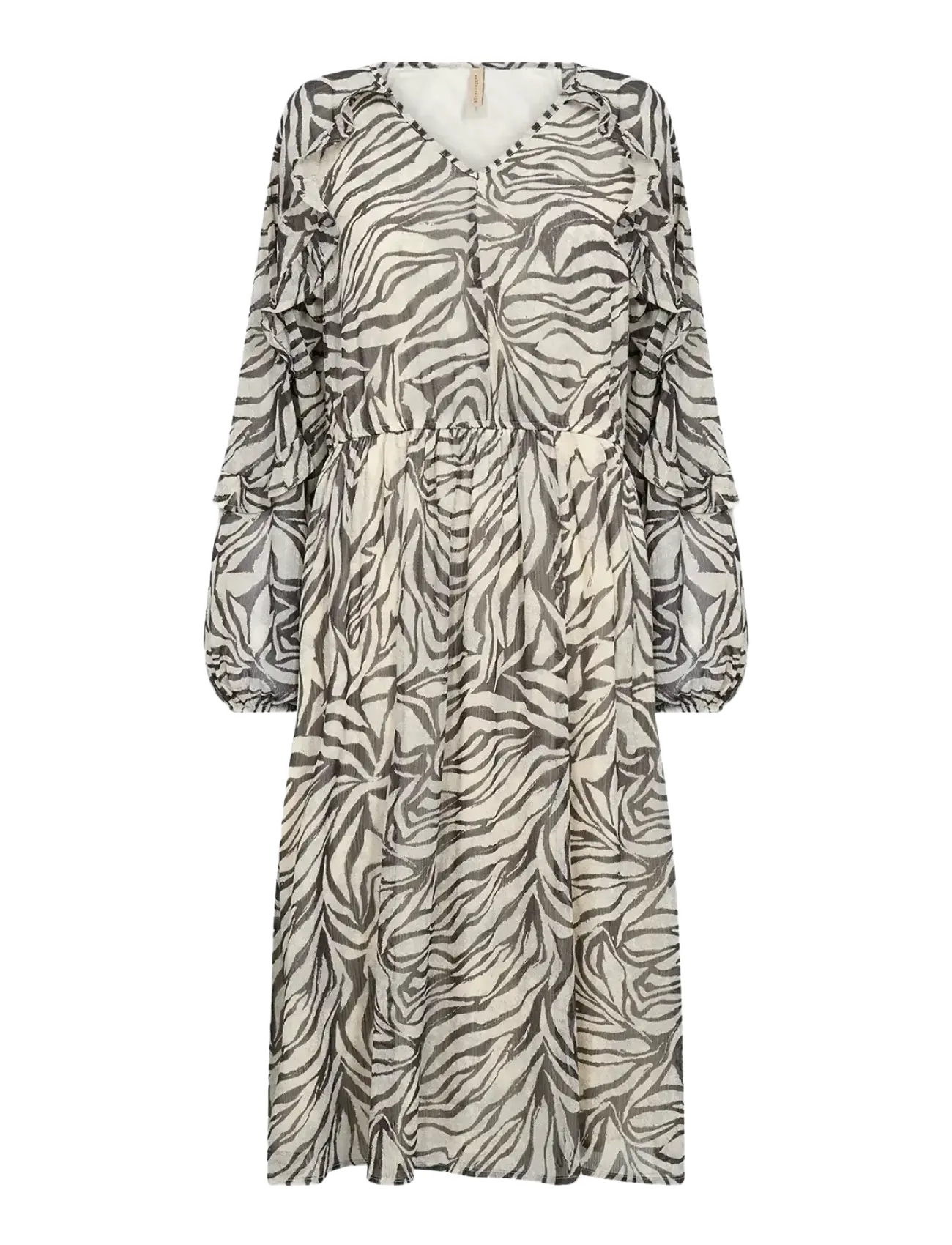 Soyaconcept SC-VALBORG - Midi dresses - 9999 BLACK COMBI / black