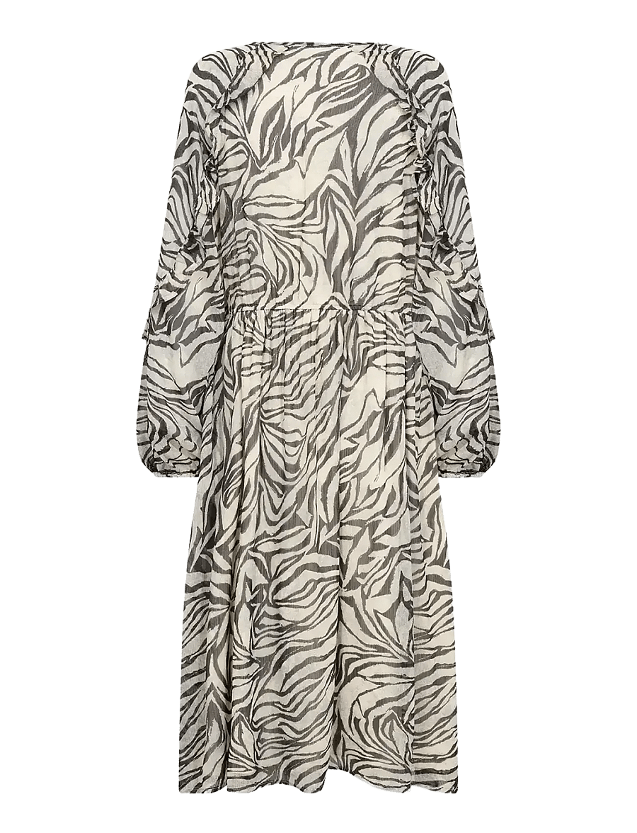 Soyaconcept - SC-VALBORG - midi kleitas - 9999 black combi - 2