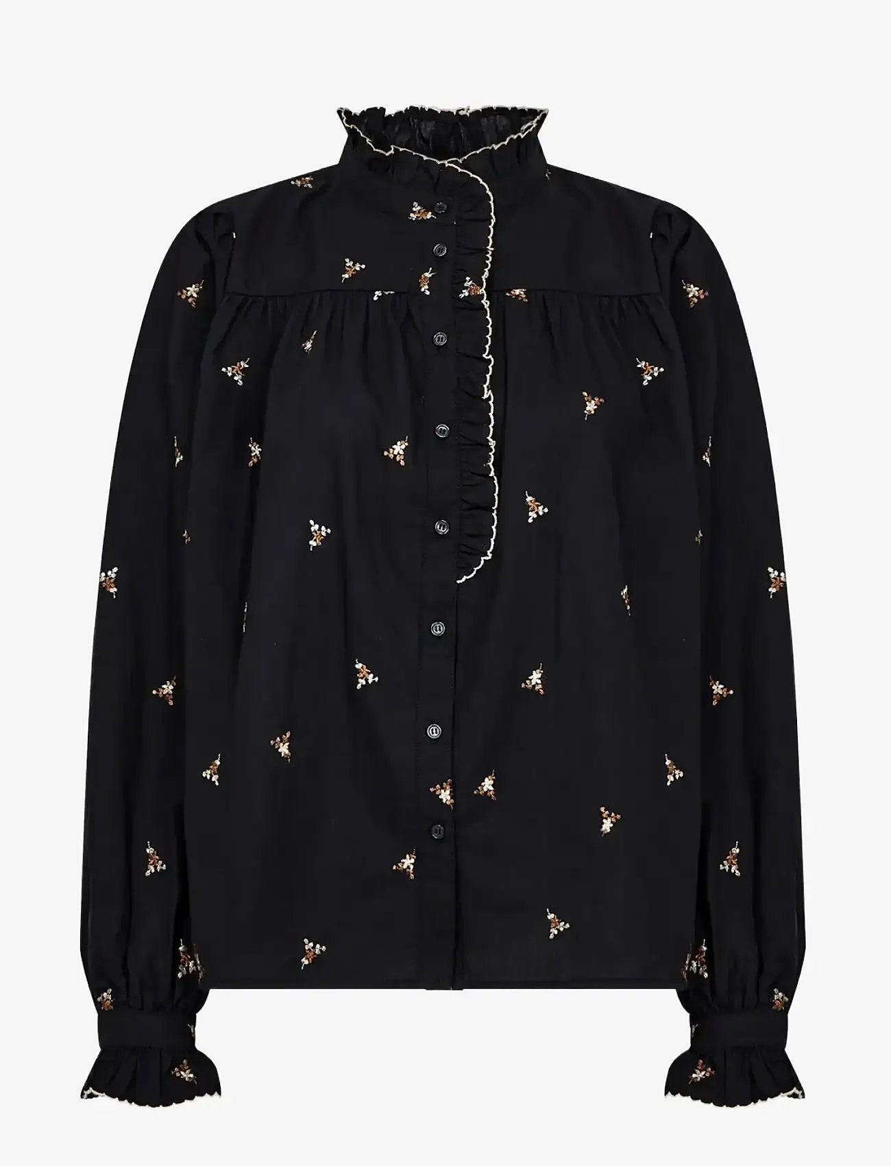 Soyaconcept - SC-VIBEN - pikkade varrukatega särgid - 9999 black combi - 1