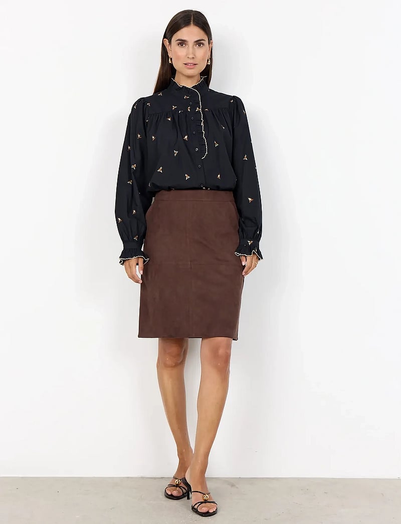 Soyaconcept - SC-VIBEN - pikkade varrukatega särgid - 9999 black combi - 4