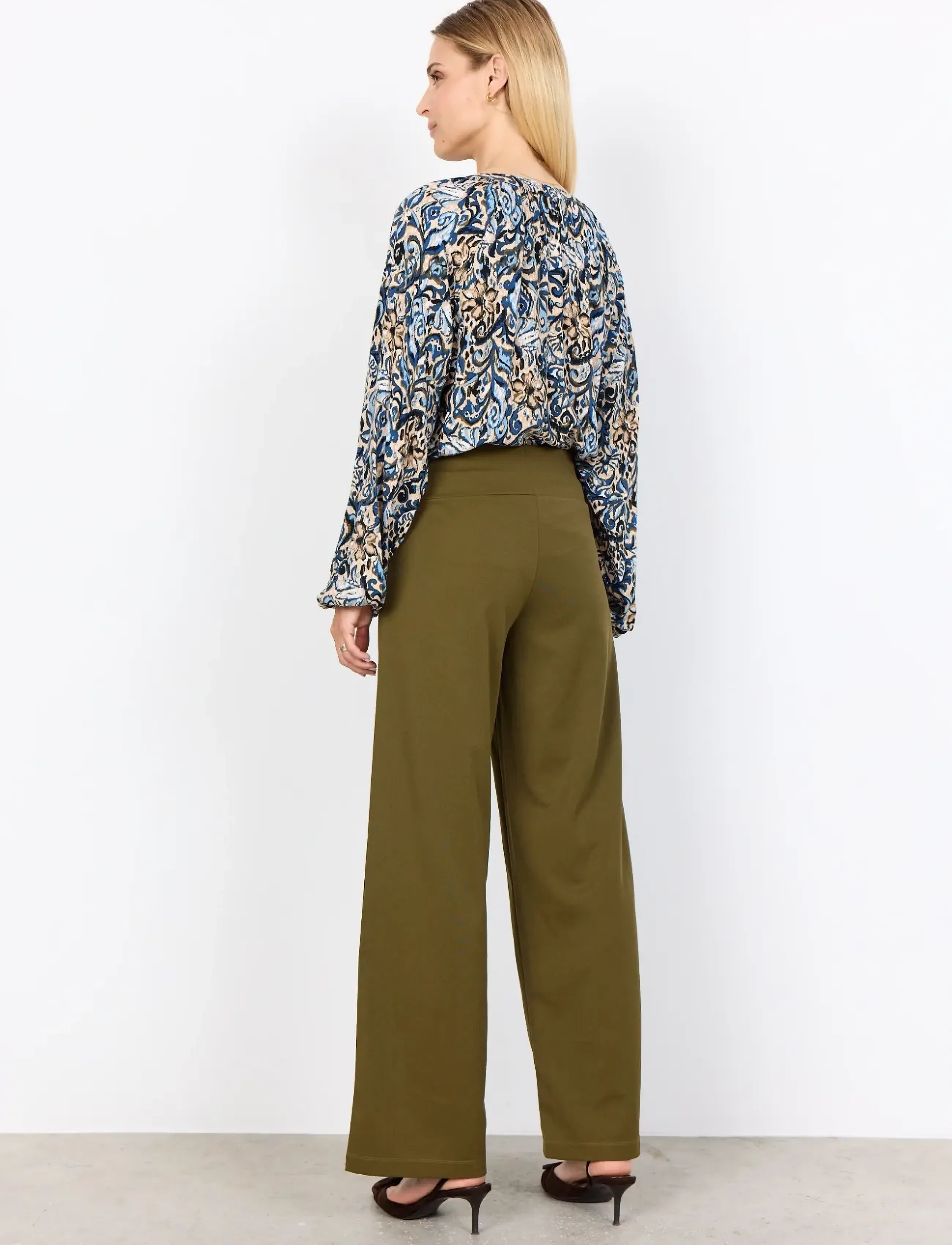 Soyaconcept - SC-VAVA - long sleeved blouses - 6832c estate blue combi - 3
