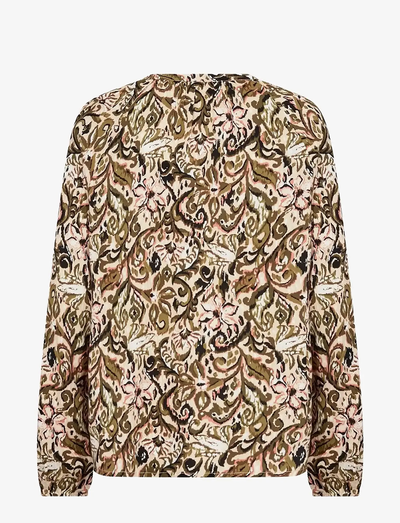 Soyaconcept - SC-VAVA - langærmede bluser - 7965c dark olive combi - 1