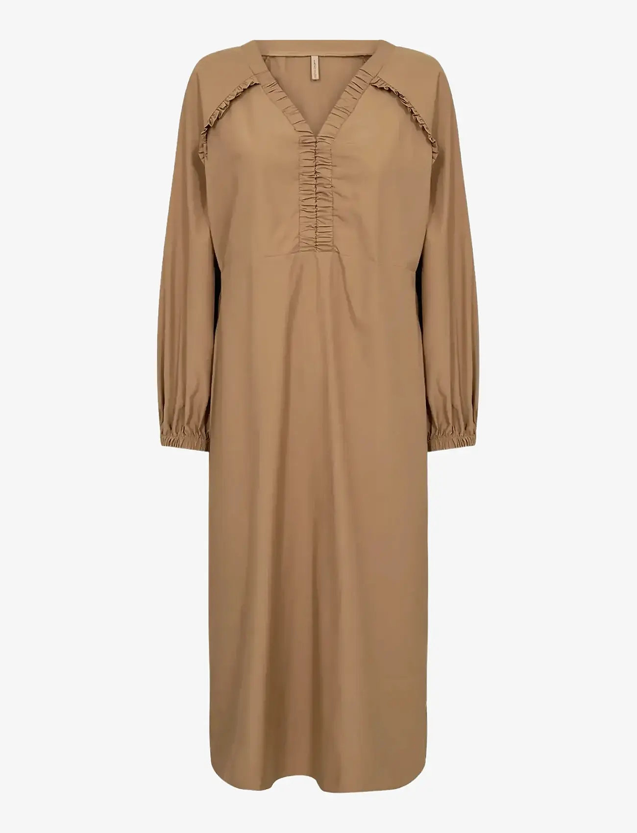 Soyaconcept - SC-NETTI - midikleider - 8404 desert brown - 1