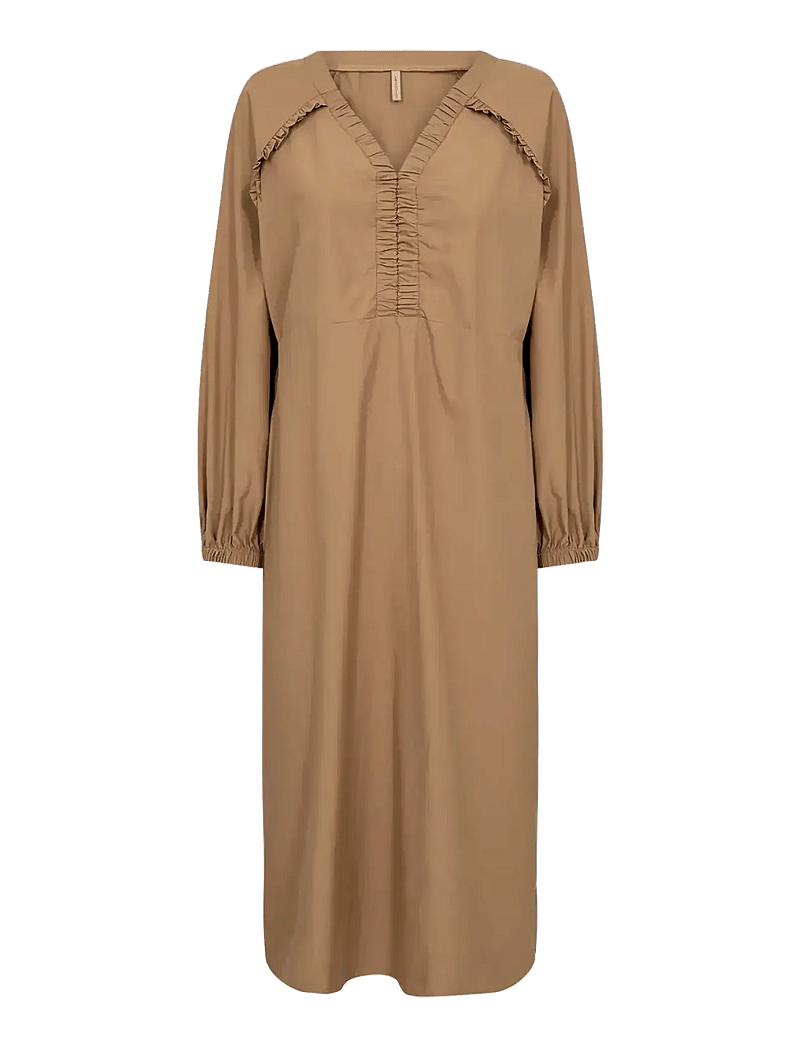 Soyaconcept - SC-NETTI - midikleider - 8404 desert brown - 1